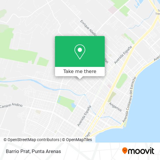 Barrio Prat map