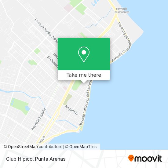 Club Hípico map