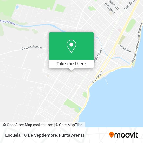 Escuela 18 De Septiembre map