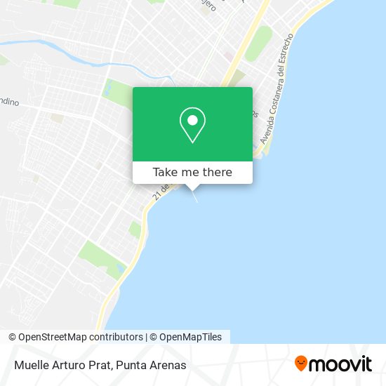 Muelle Arturo Prat map