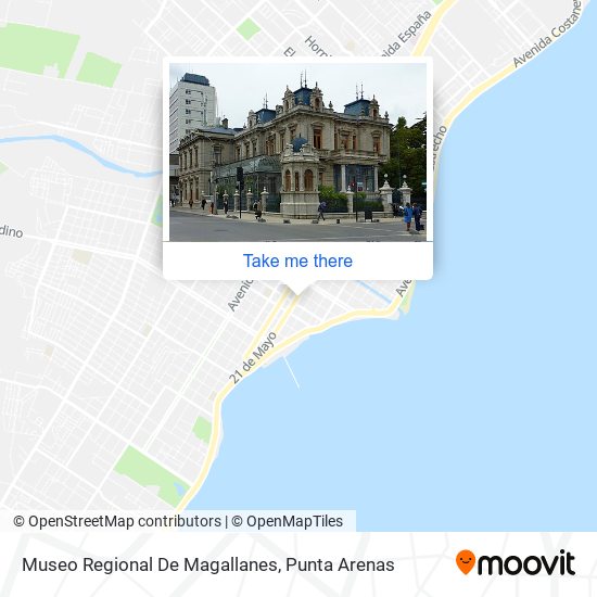 Museo Regional De Magallanes map