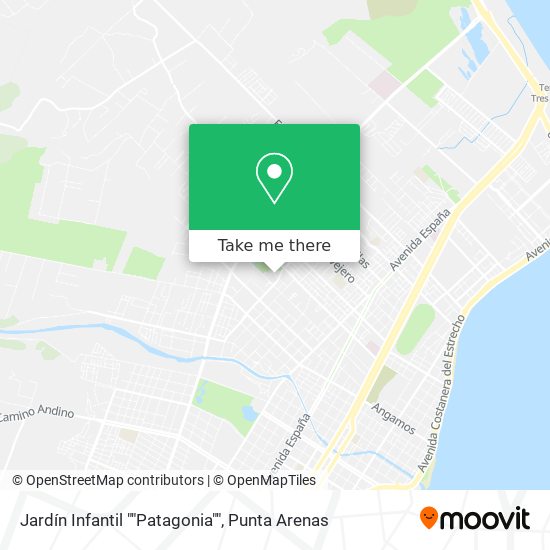 Jardín Infantil ""Patagonia"" map