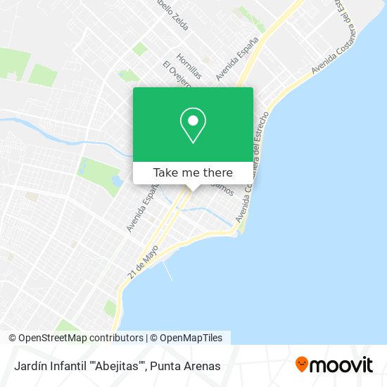 Jardín Infantil ""Abejitas"" map