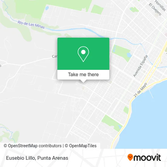 Eusebio Lillo map