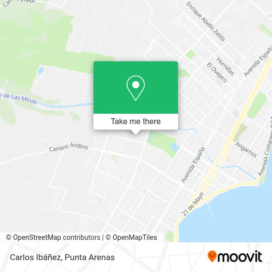 Carlos Ibáñez map
