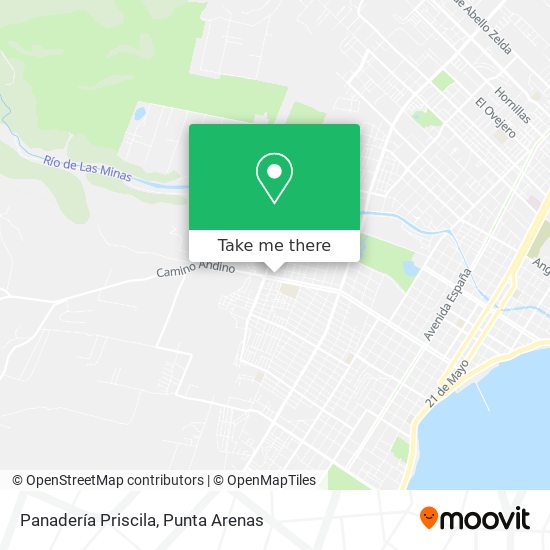 Panadería Priscila map