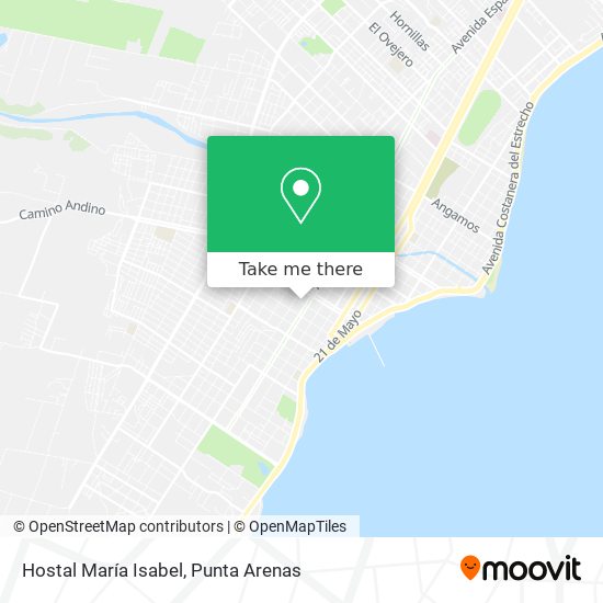 Mapa de Hostal María Isabel