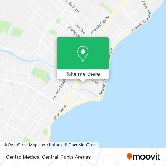 Centro Medical Central map