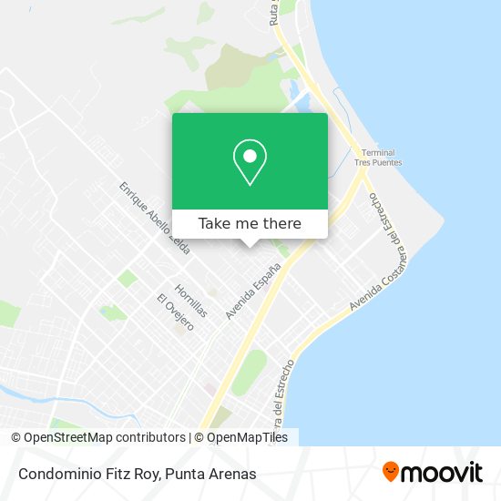 Mapa de Condominio Fitz Roy