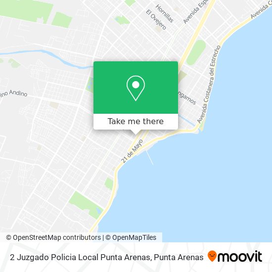 2 Juzgado Policia Local Punta Arenas map