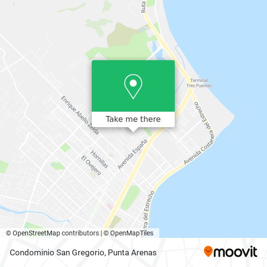 Mapa de Condominio San Gregorio