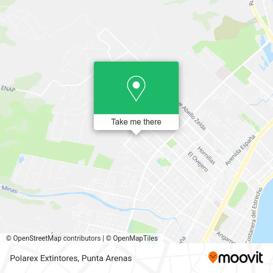 Polarex Extintores map