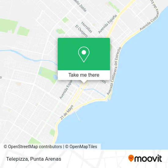 Telepizza map