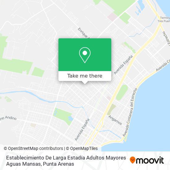 Establecimiento De Larga Estadía Adultos Mayores Aguas Mansas map