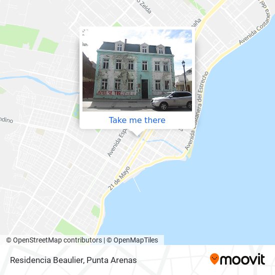 Mapa de Residencia Beaulier