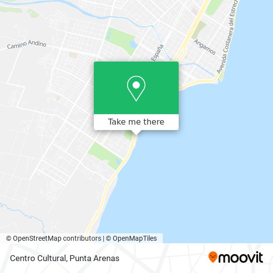 Centro Cultural map