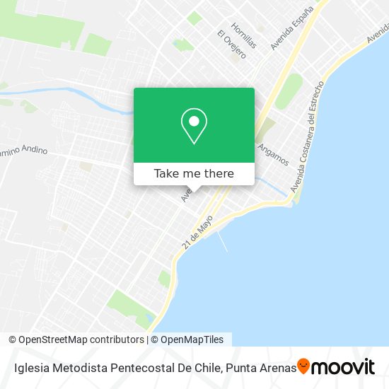 Iglesia Metodista Pentecostal De Chile map