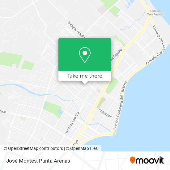 Mapa de José Montes
