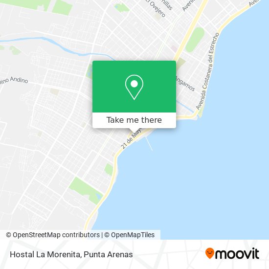 Hostal La Morenita map