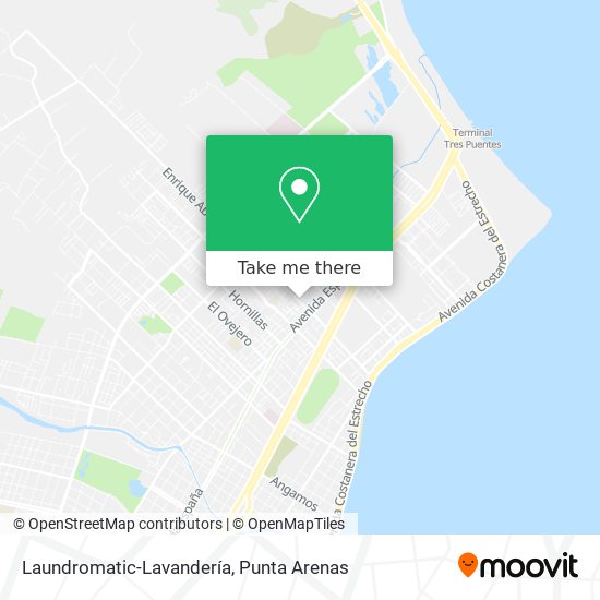 Laundromatic-Lavandería map