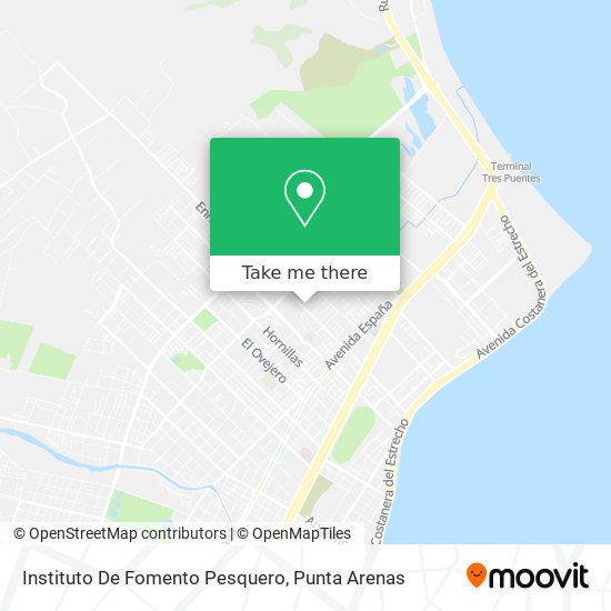 Mapa de Instituto De Fomento Pesquero