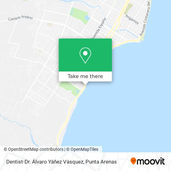 Dentist-Dr. Álvaro Yáñez Vásquez map