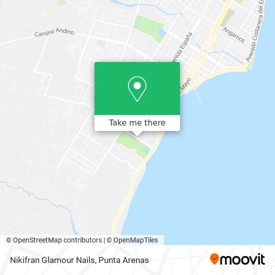 Nikifran Glamour Nails map