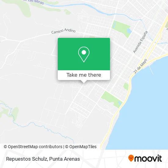 Repuestos Schulz map