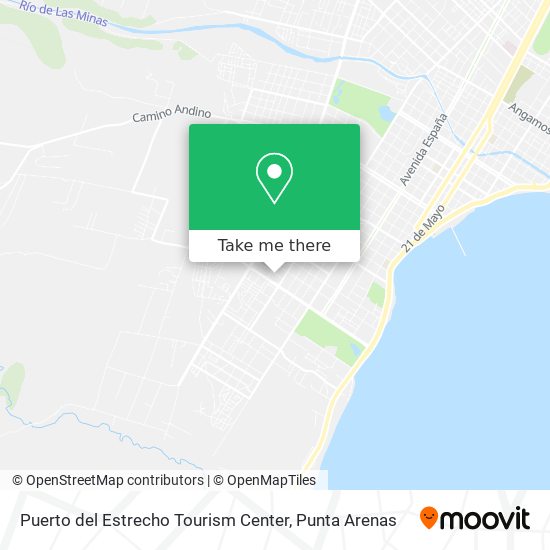Mapa de Puerto del Estrecho Tourism Center