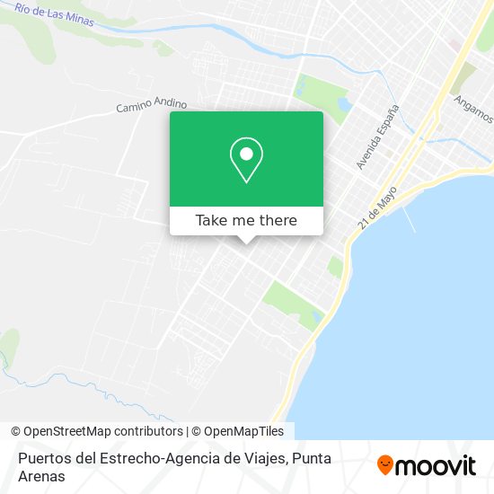Puertos del Estrecho-Agencia de Viajes map
