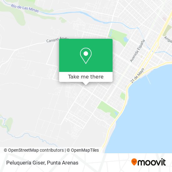 Peluquería Giser map