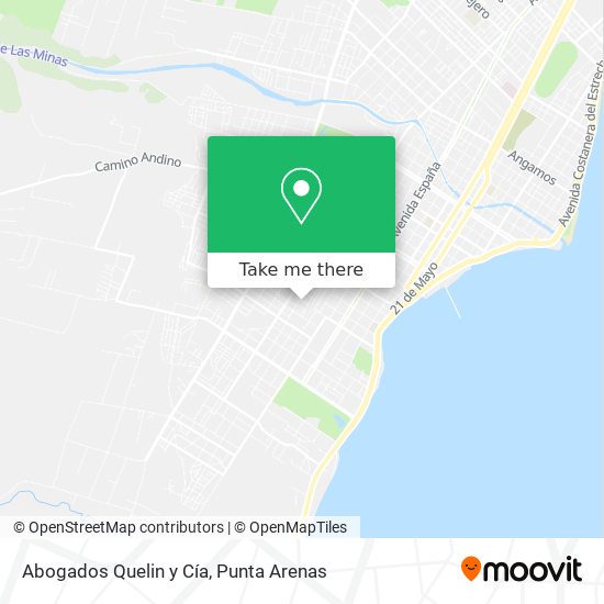 Abogados Quelin y Cía map