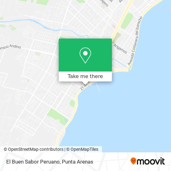 El Buen Sabor Peruano map