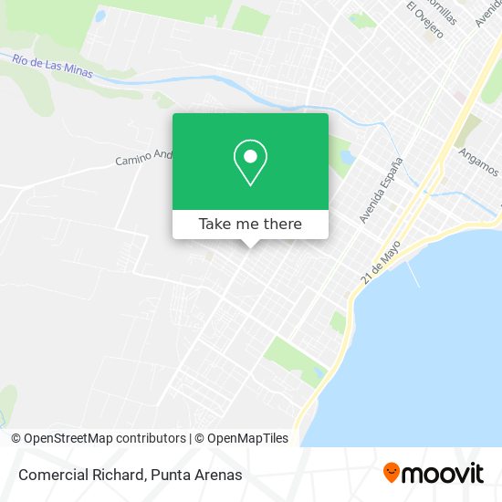 Comercial Richard map