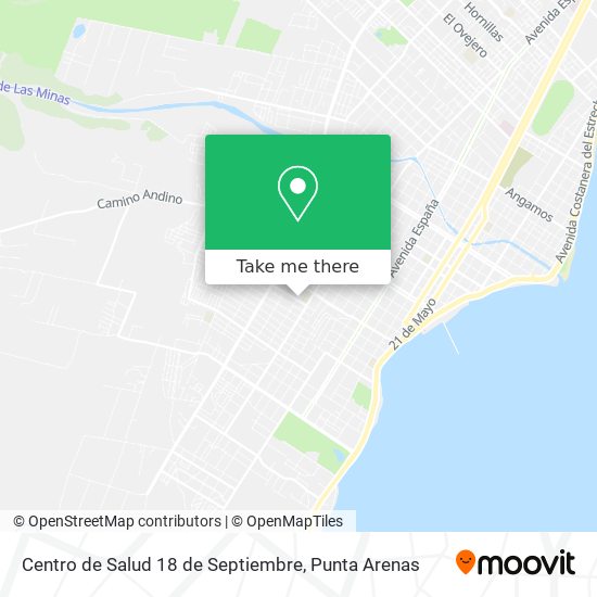 Centro de Salud 18 de Septiembre map
