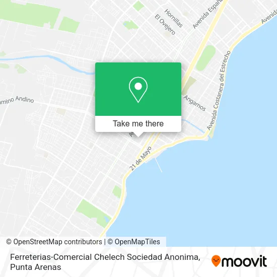 Mapa de Ferreterias-Comercial Chelech Sociedad Anonima