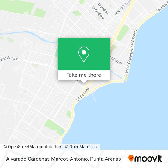 Mapa de Alvarado Cardenas Marcos Antonio
