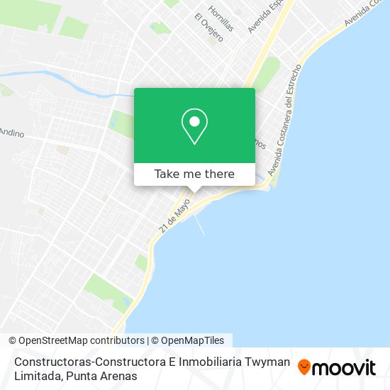 Constructoras-Constructora E Inmobiliaria Twyman Limitada map
