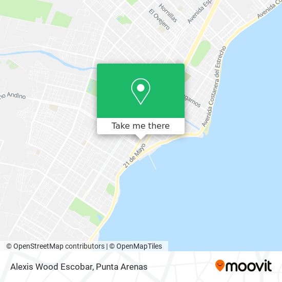 Alexis Wood Escobar map