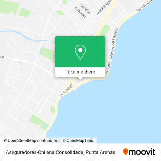 Aseguradoras-Chilena Consolidada map