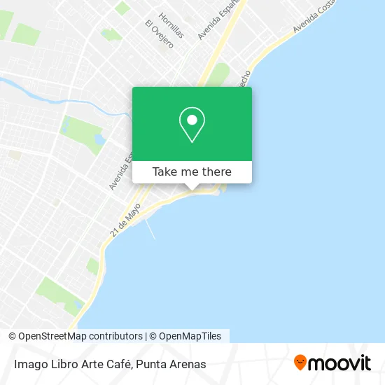 Imago Libro Arte Café map