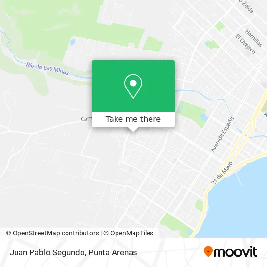 Juan Pablo Segundo map