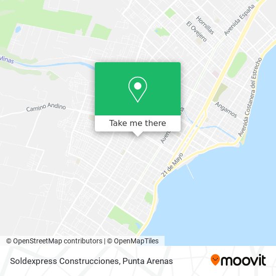 Soldexpress Construcciones map