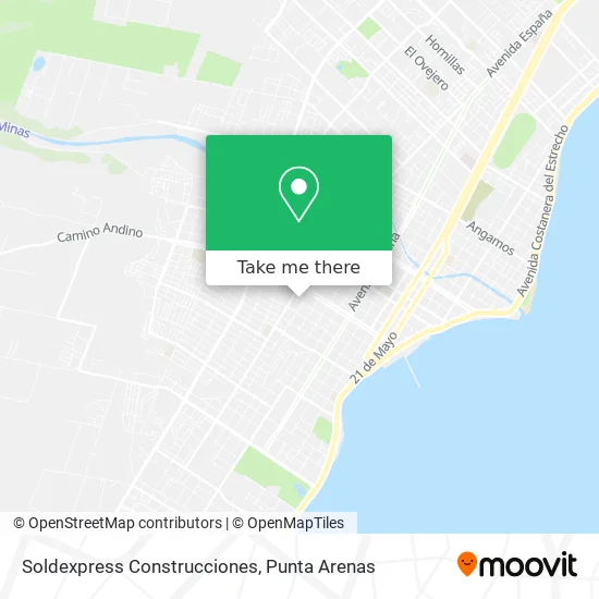 Soldexpress Construcciones map