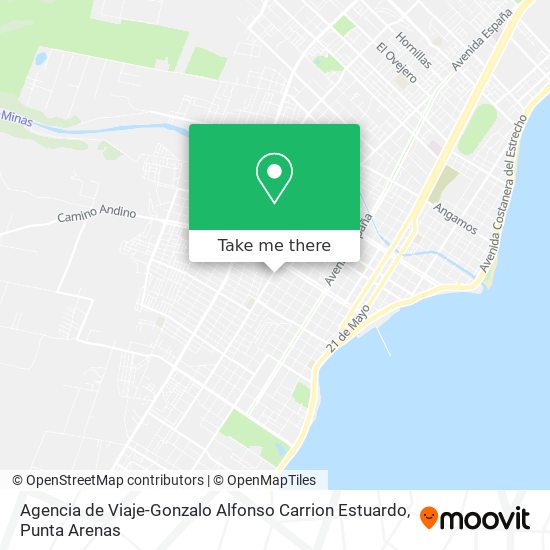 Agencia de Viaje-Gonzalo Alfonso Carrion Estuardo map