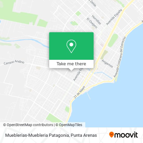 Mueblerias-Muebleria Patagonia map