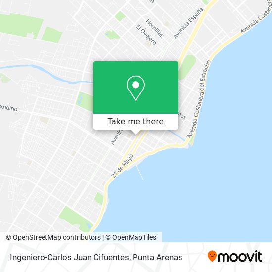 Ingeniero-Carlos Juan Cifuentes map