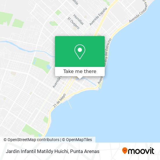Mapa de Jardin Infantil Matildy Huichi