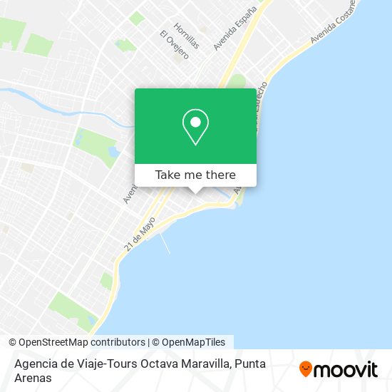 Mapa de Agencia de Viaje-Tours Octava Maravilla