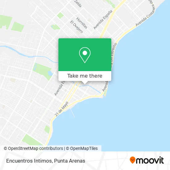 Encuentros Intimos map